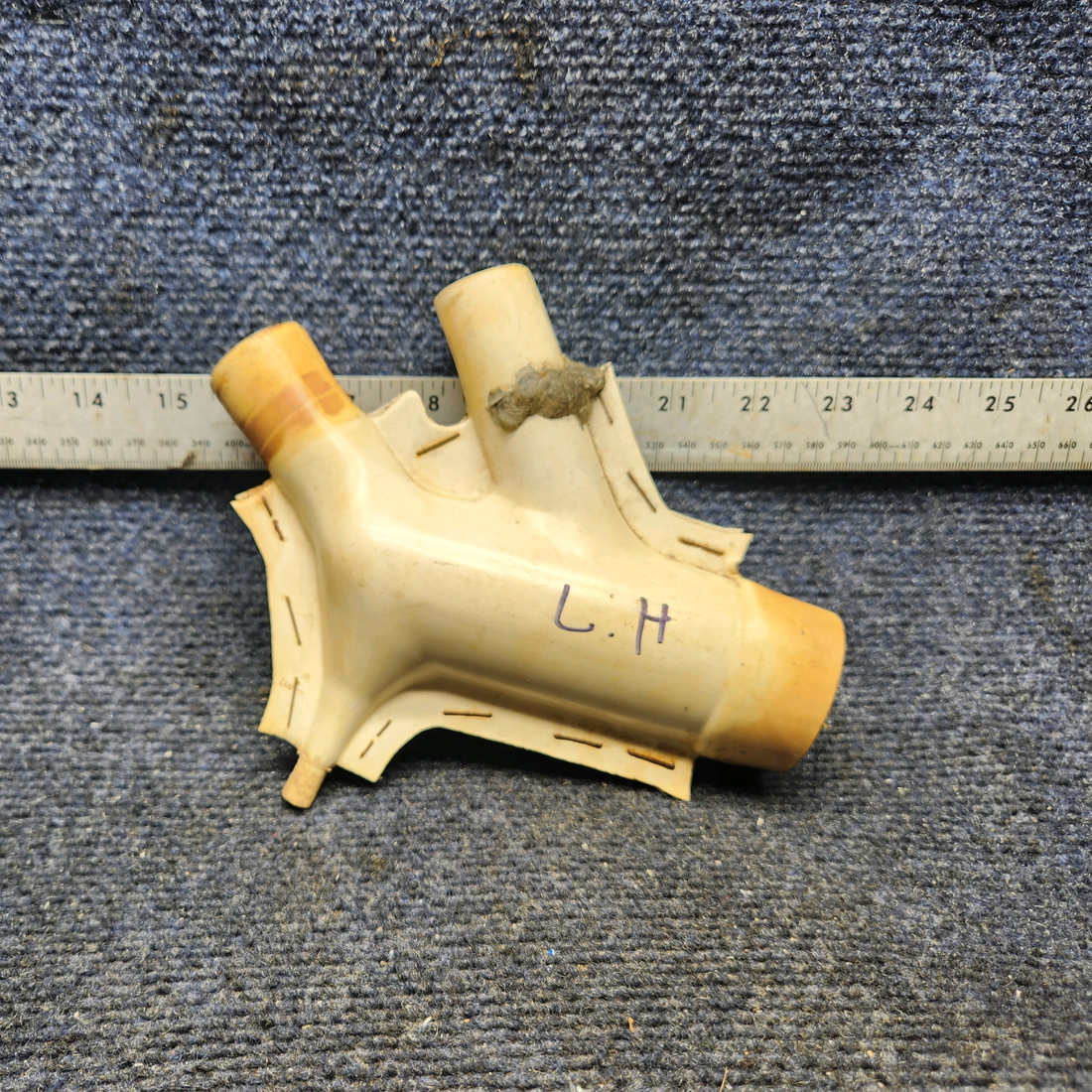 Used aircraft parts for sale, 69-554006-9 Beechcraft A23A Musketeer Custom III FRESH AIR FEED PLENUM