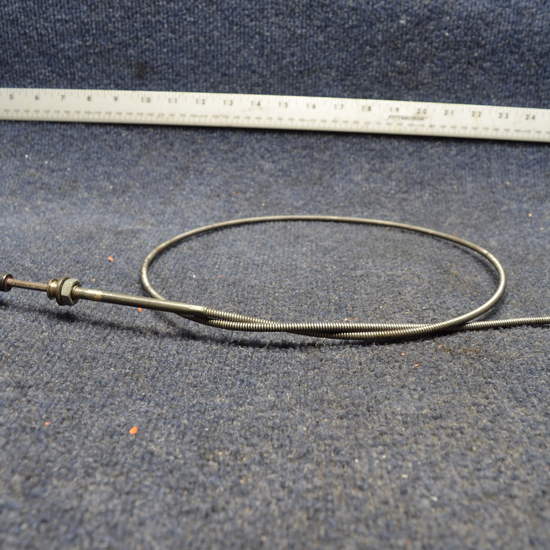 Used aircraft parts for sale, 0411090-28 Cessna C175 CESSNA CARBURATOR HEAT CONTROL CABLE