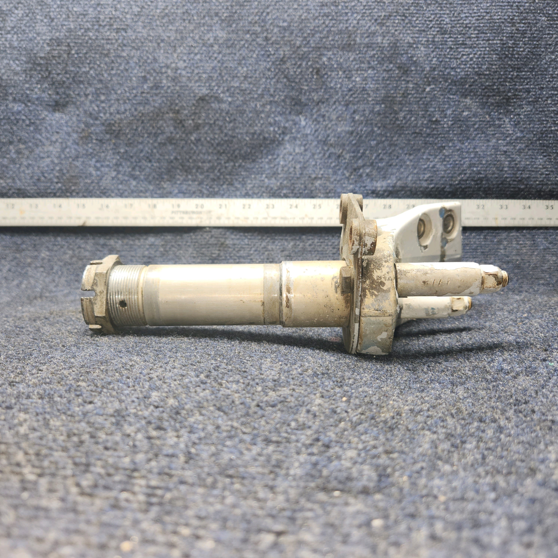 Used aircraft parts for sale, 701042-1 American Gruman A1A AXLE MAIN LANDING GEAR