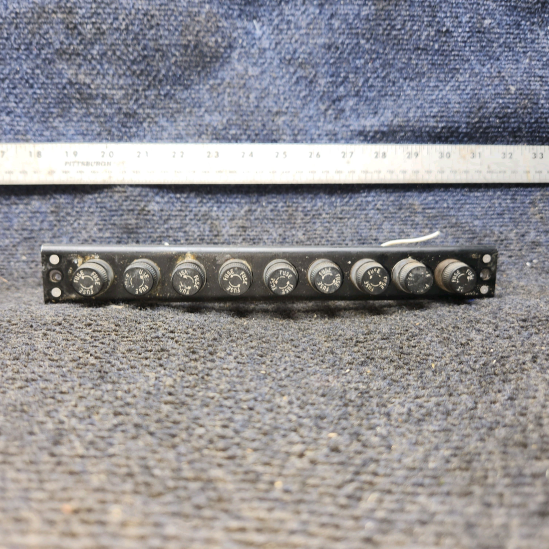 Used aircraft parts for sale, 63868-000 Piper PA-28-140 Fuse Holder Channel Assembly