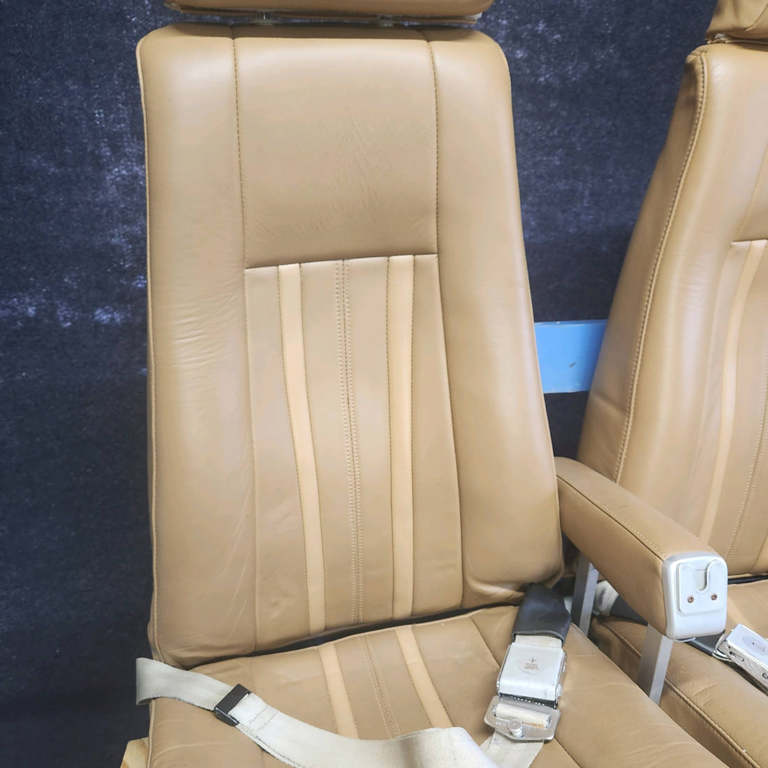Used aircraft parts for sale, 33-530024 / 33-530041 Beechcraft F33A F33A LEATHER FOUR SEAT AND CARPET "SEE PHOTOS FOR DETAILS":