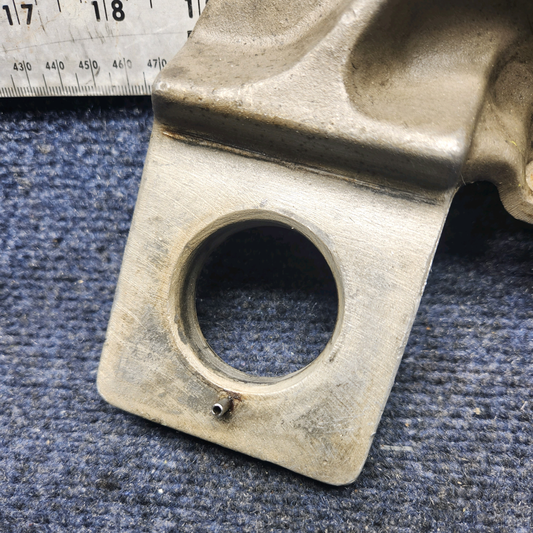 Used aircraft parts for sale, 35-910027-11 Beechcraft F33A FITTING LH FORWARD ENGINE MOUNT