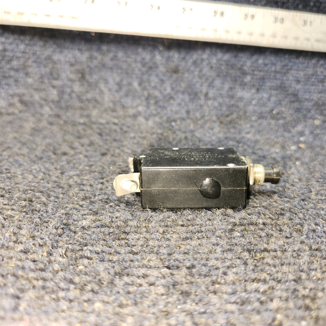 Used aircraft parts for sale, CB‑2305A Wood Electric BEECHCRAFT 95-55B Push-Button Circuit Breaker - Price per each