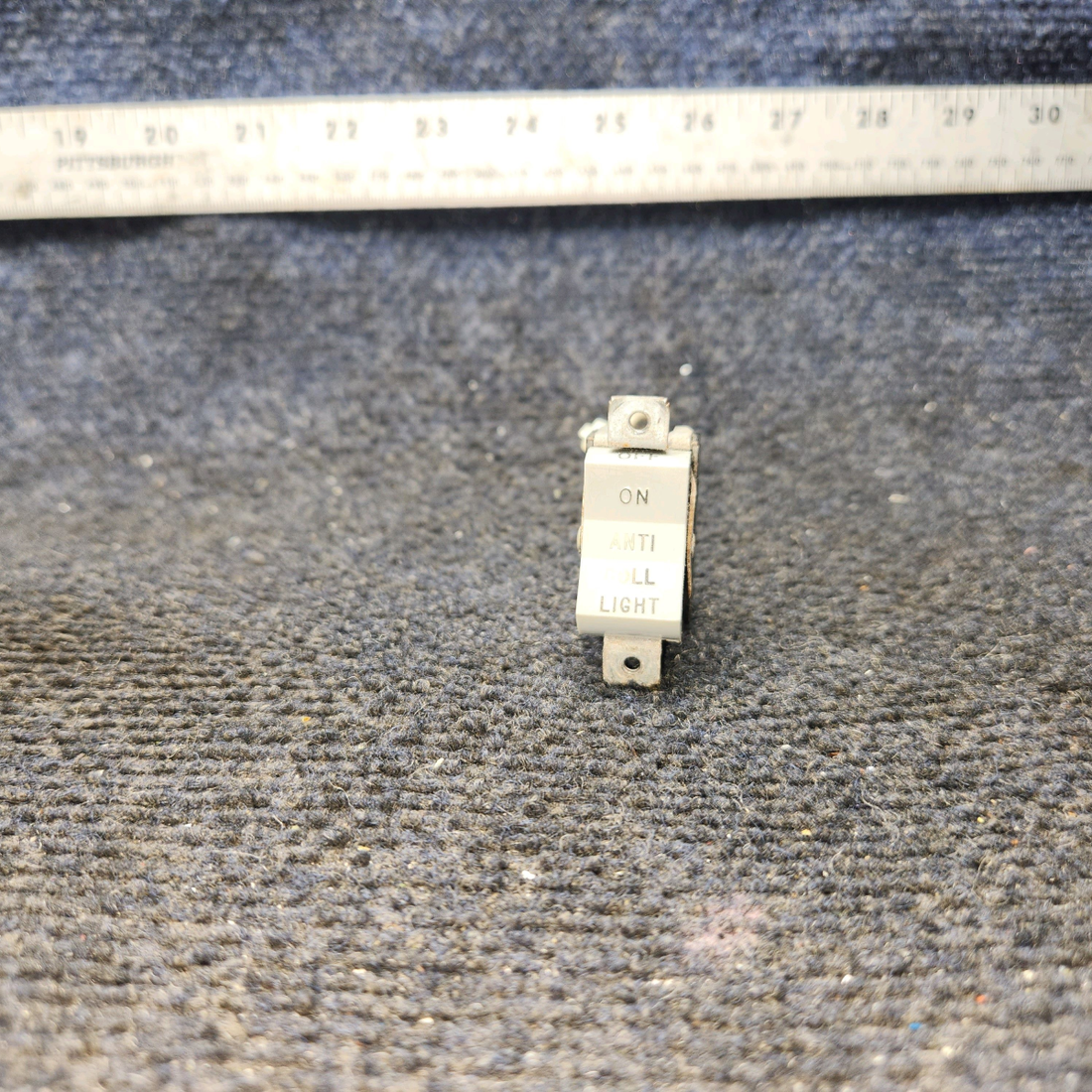 Used aircraft parts for sale, 99377-006 Piper PA32RT-300 Anti- Collision Light Switch
