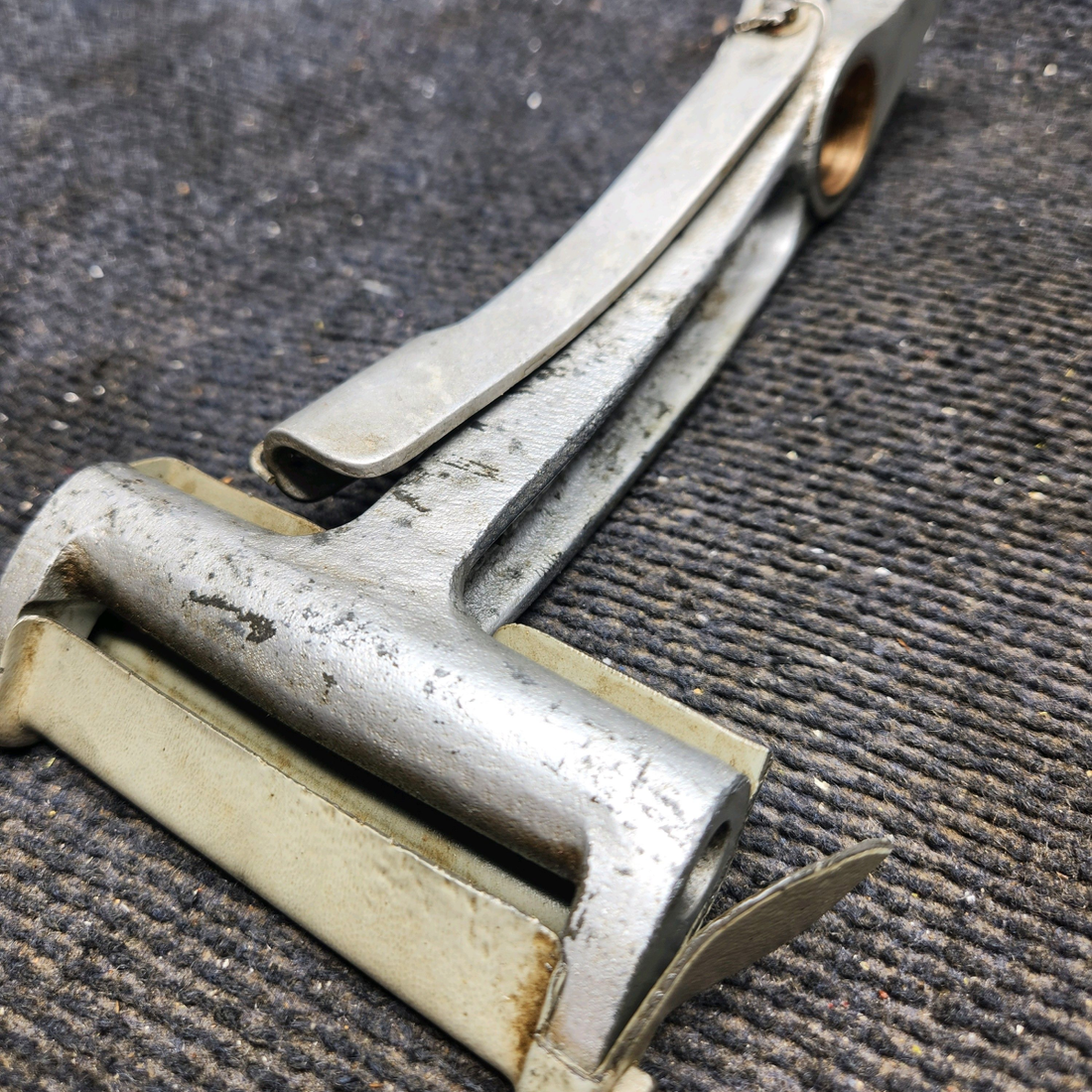 Used aircraft parts for sale, 35-524060-2, 35-524641 Beechcraft 35-33 Rudder Pedal and Arm