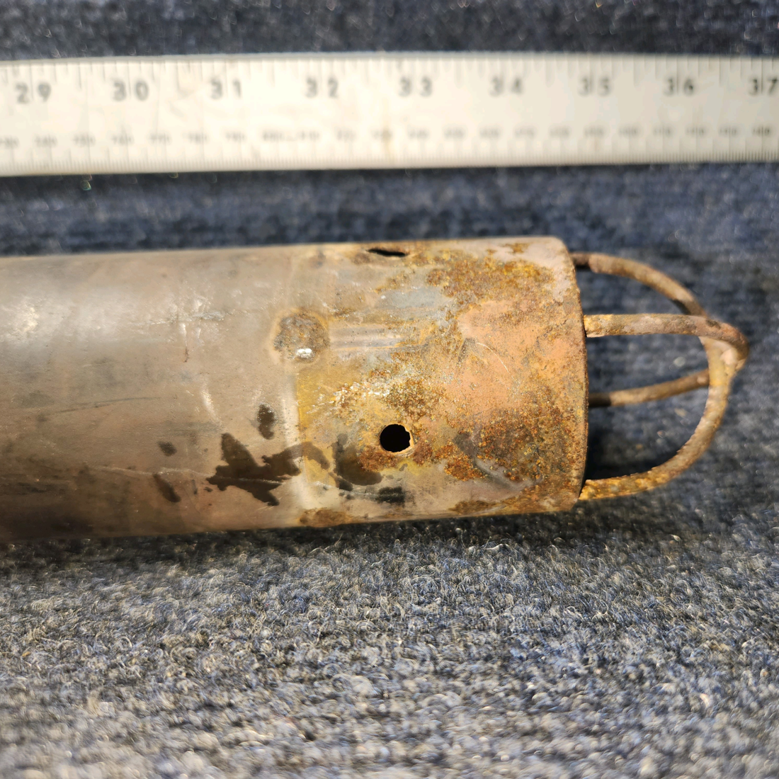 Used aircraft parts for sale, 63666-002 Lycoming O-320-E2AD PIPER PA28-140 Tailpipe Assembly