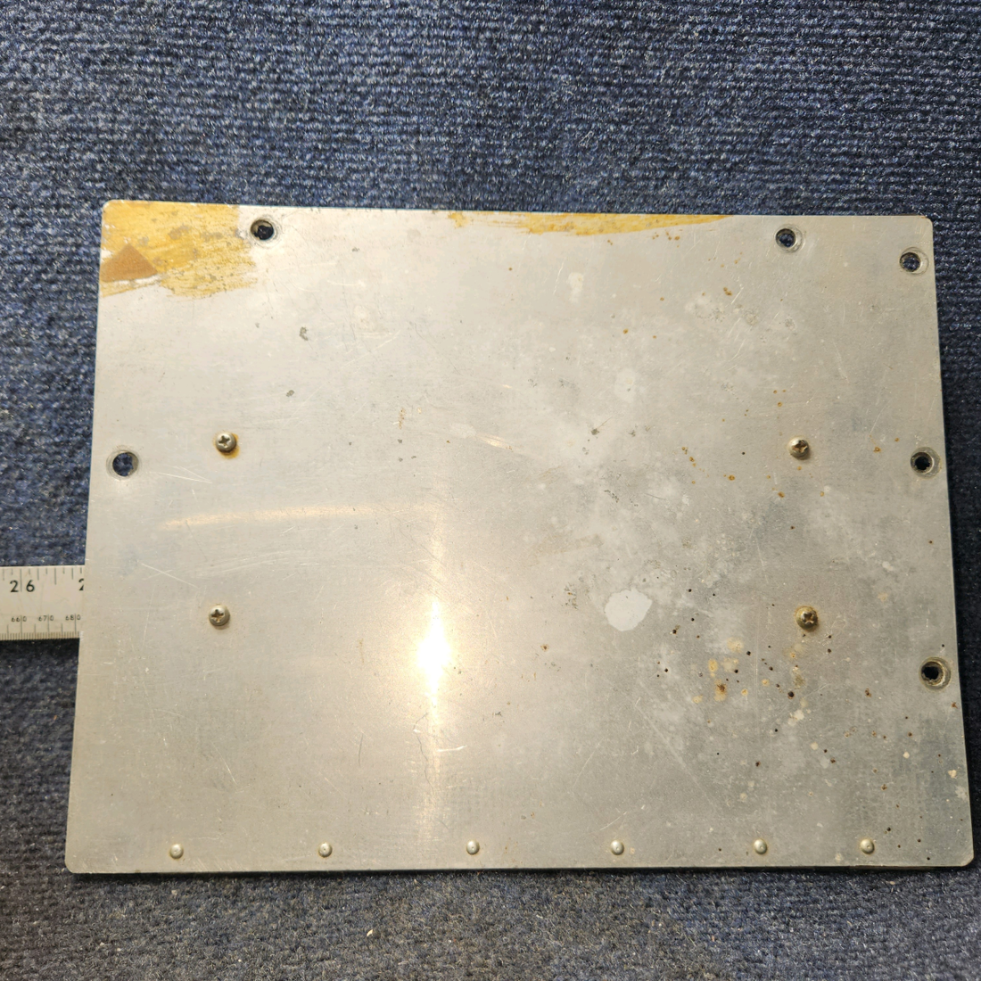 Used aircraft parts for sale, 002-400001-53 BEECHCRAFT 95-55B Fuselage Battery Box Assembly with Lid