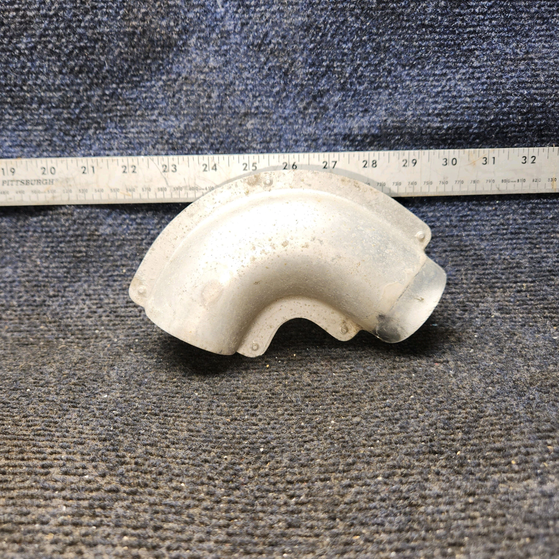 Used aircraft parts for sale, 0413233 Cessna 172E Cabin Air Vent Elbow