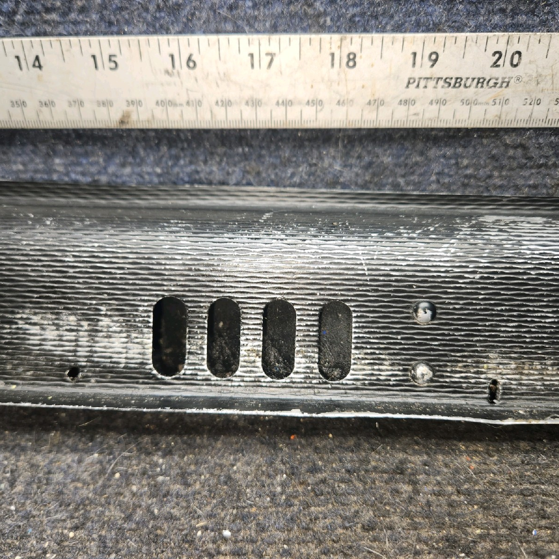 Used aircraft parts for sale, 36511-02 piper PA-28-181 Center Cabin Heat Duct Assembly – LH
