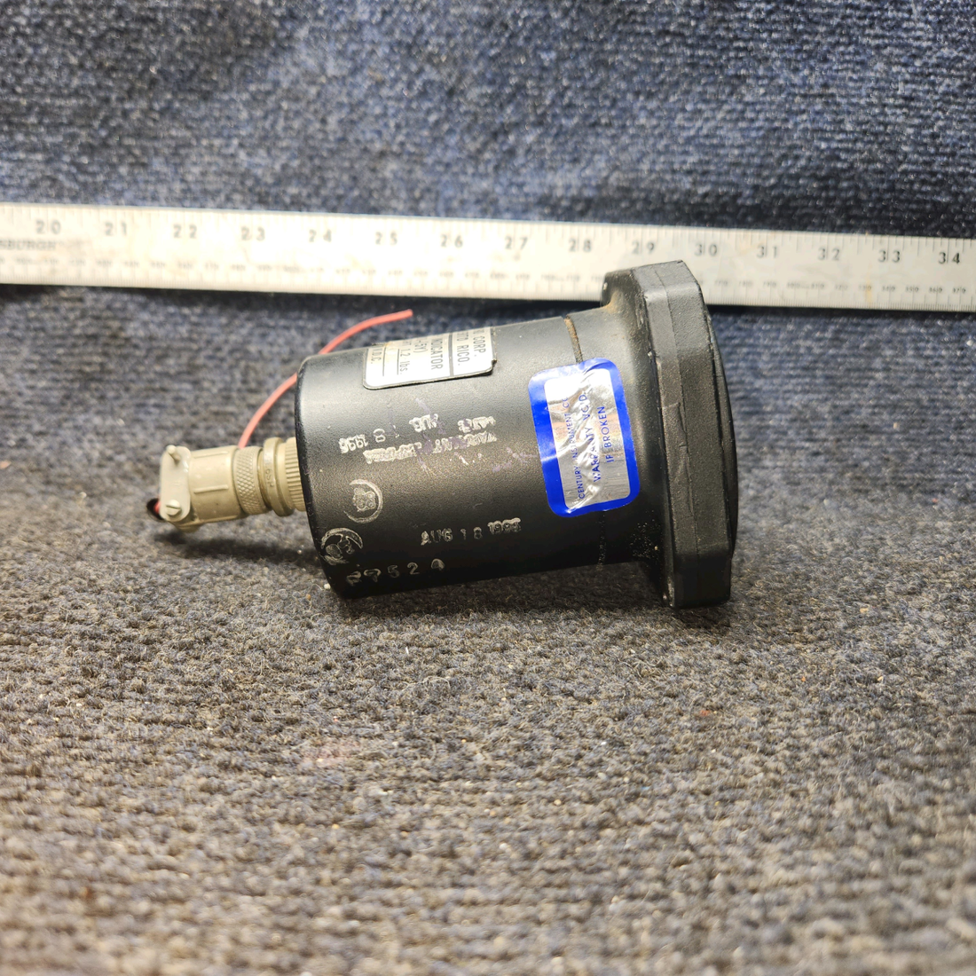 Used aircraft parts for sale, 1394T100-5Y Cessna 172E Turn and Slip Indicator (14–28 Volts)