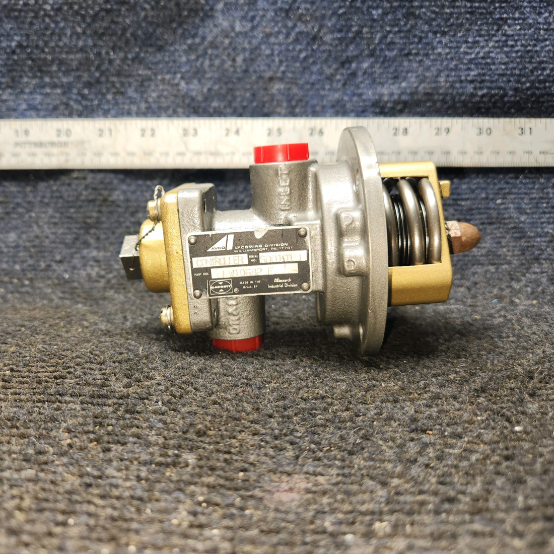 Used aircraft parts for sale, 470884-9004 Lycoming Garrett Turbo Density Controller Assembly