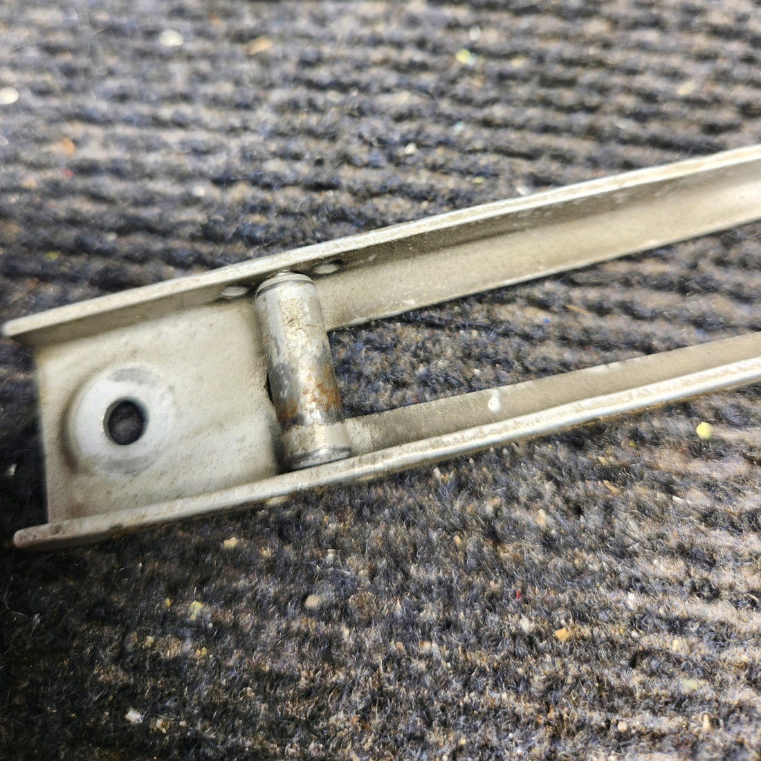 Used aircraft parts for sale, 35-410456-27 Beechcraft 35-33 Cabin Door Channel Latch