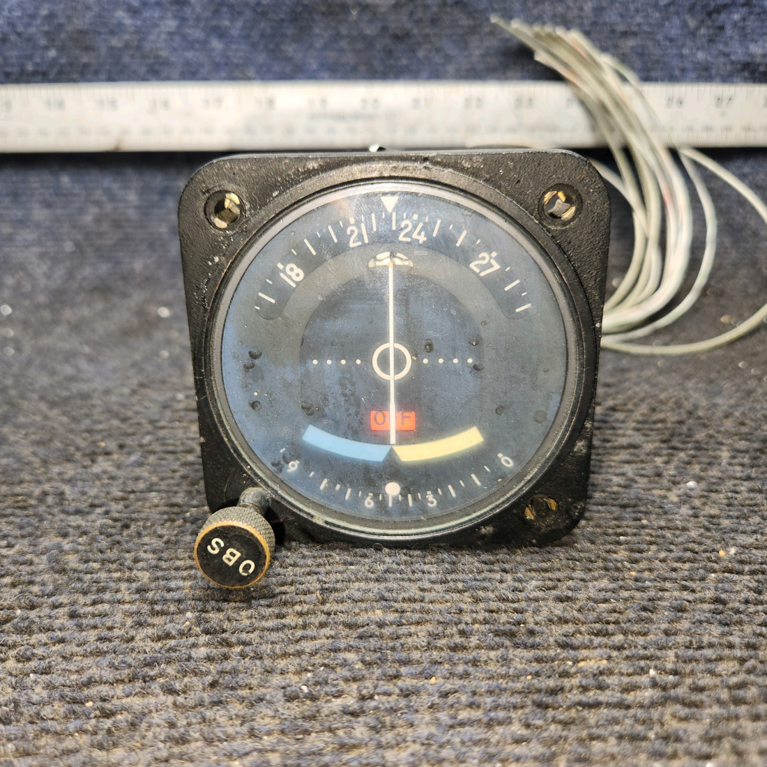 Used aircraft parts for sale, 31640-0001 Aircraft Radio Corp cessna 150G IN-514R Course Indicator