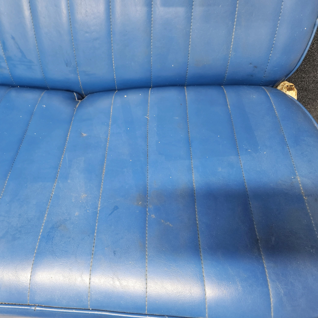Used aircraft parts for sale, 0514124-9 cessna 172N Rear Solid Back Seat Assembly