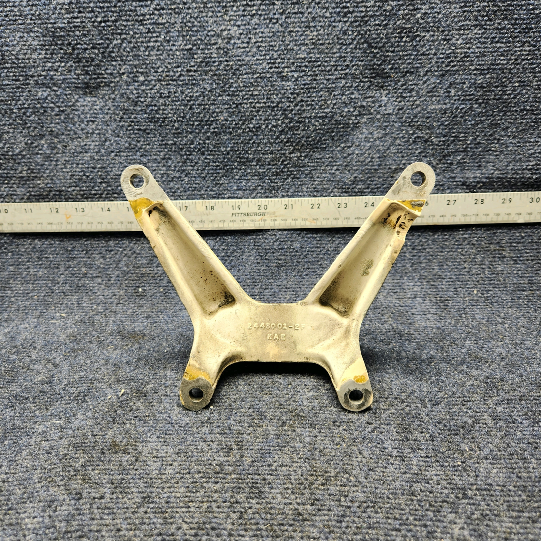 Used aircraft parts for sale, 2443001-3) CESSNA C172RG ACTUATOR ATTACH FITTING