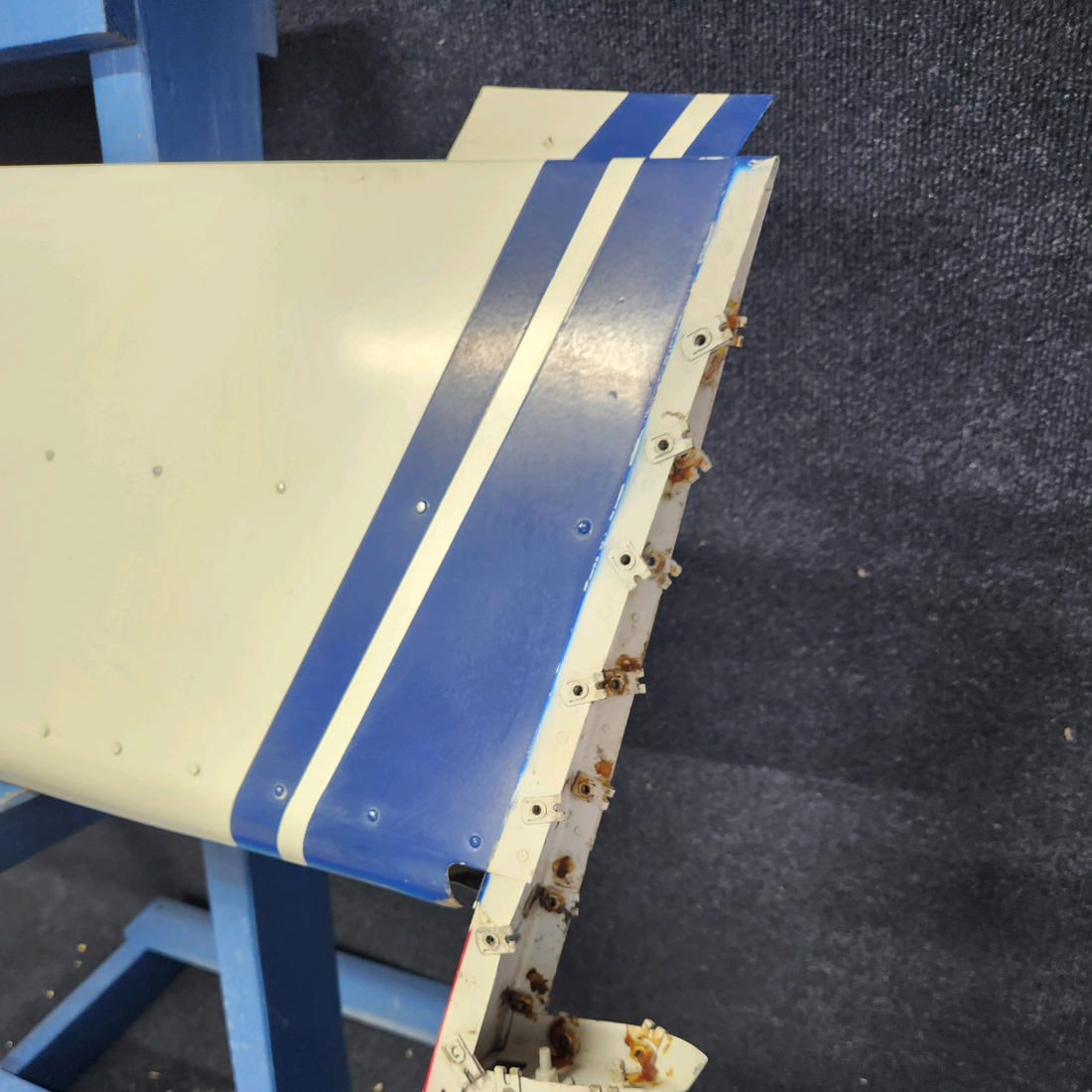 Used aircraft parts for sale, 169-640000-661 Beechcraft A23A Musketeer Custom III RUDDER ASSEMBLY