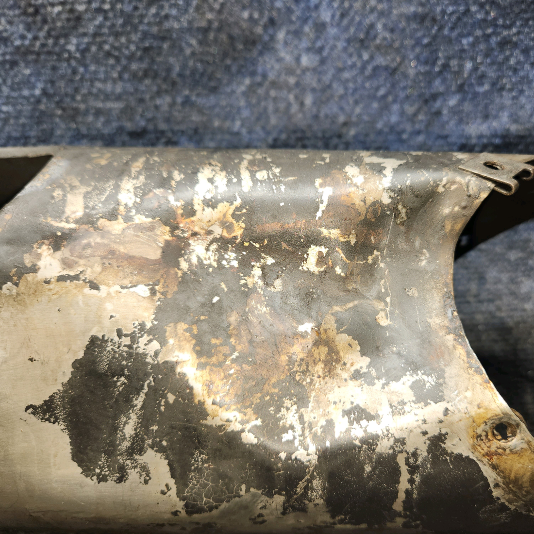 Used aircraft parts for sale, 0550157-27 Continental O-300-D Cessna 172 Exhaust Muffler Shroud - RH