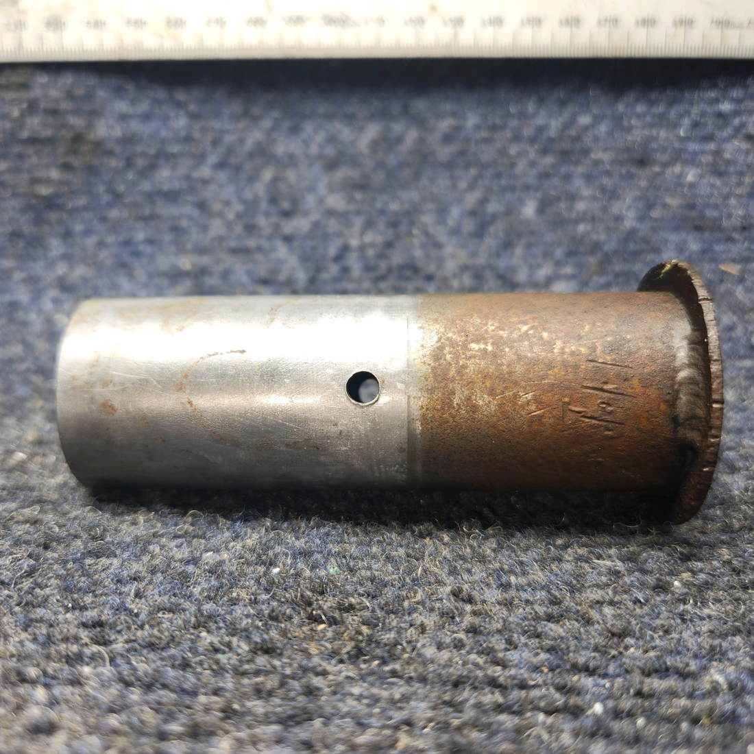 Used aircraft parts for sale, 63373-000 Piper PA28-140 Support-Wheel fairing main (3.50 long) plug-in type