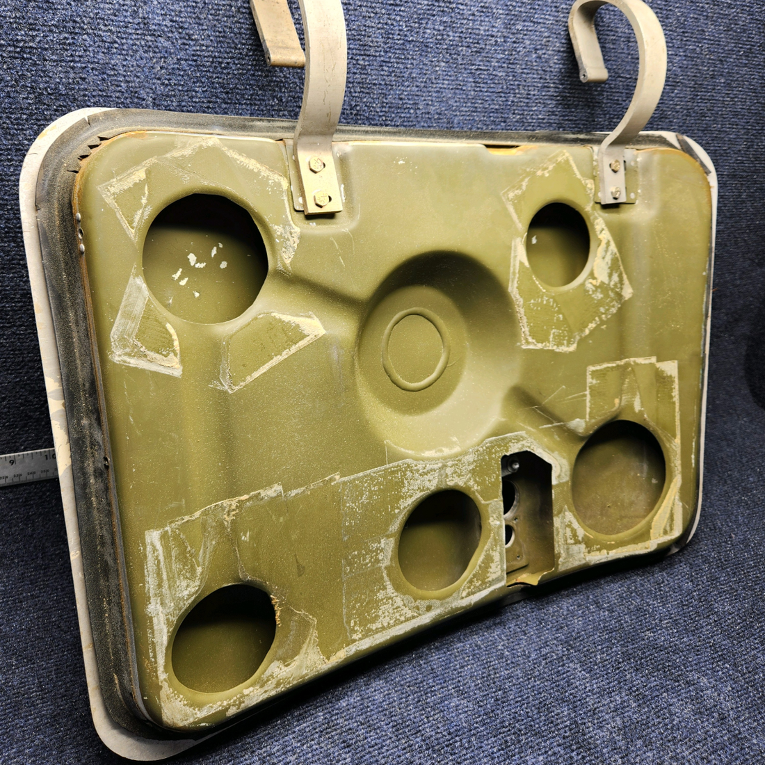 Used aircraft parts for sale, 0717037-6 Cessna PIPER- CESSNA-BEECH- MOONEY VARIOS CESSNA 172 RG BAGGAGE DOOR STRUCTURE