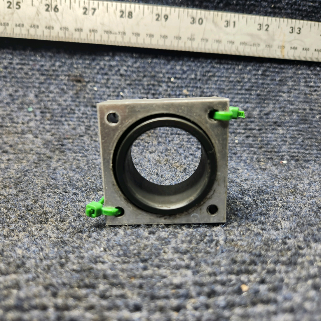 Used aircraft parts for sale, 68272-002 Piper PA28-140 Plate & Bushing Assy Yoke