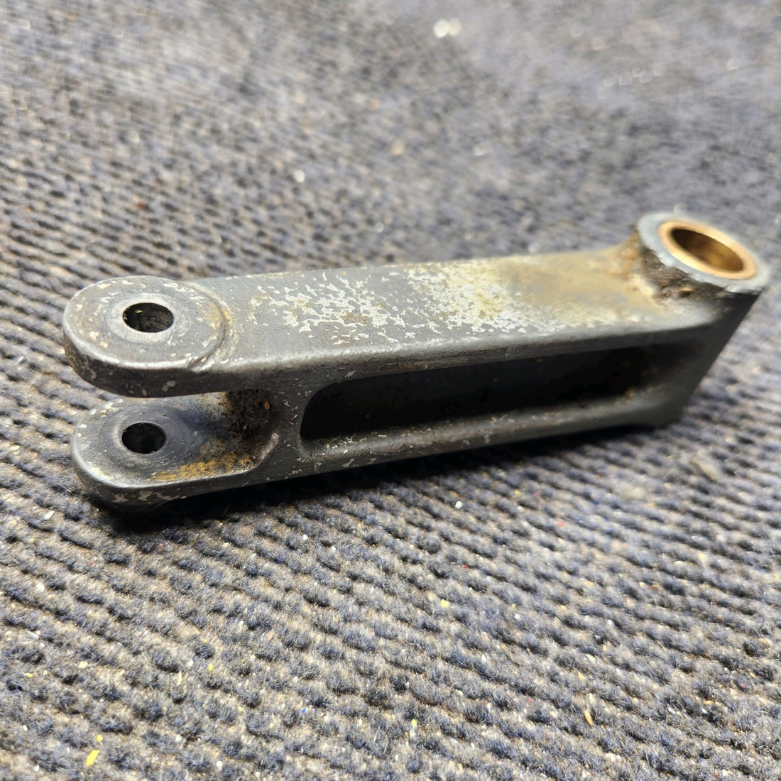 Used aircraft parts for sale, 35-820094-2 Beechcraft 35-33 Nose Gear Retract Idler Arm