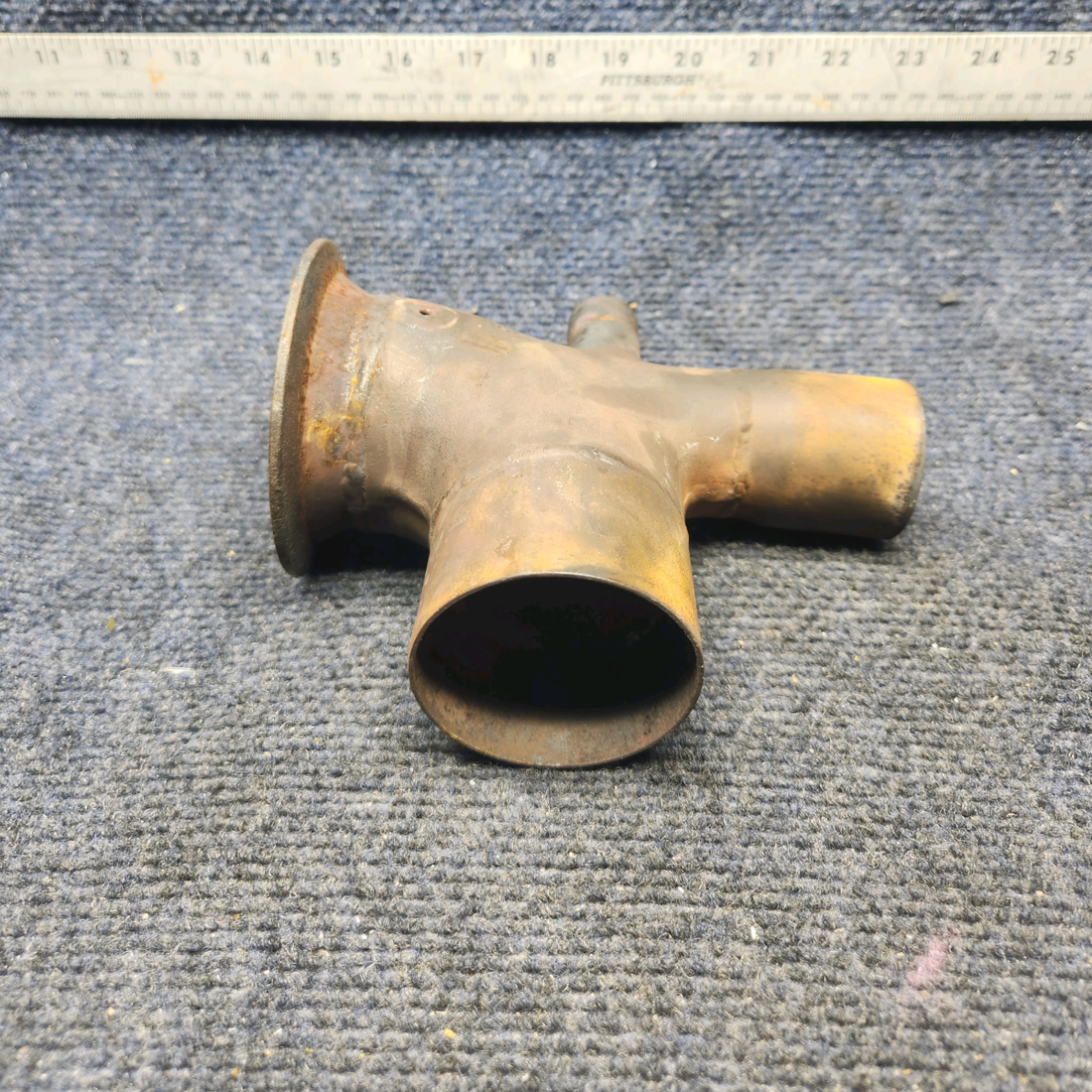 Used aircraft parts for sale, 642220-902-1 Mooney M20K CROSS ASSEMBLY HEADER WITH PROBE HOLE