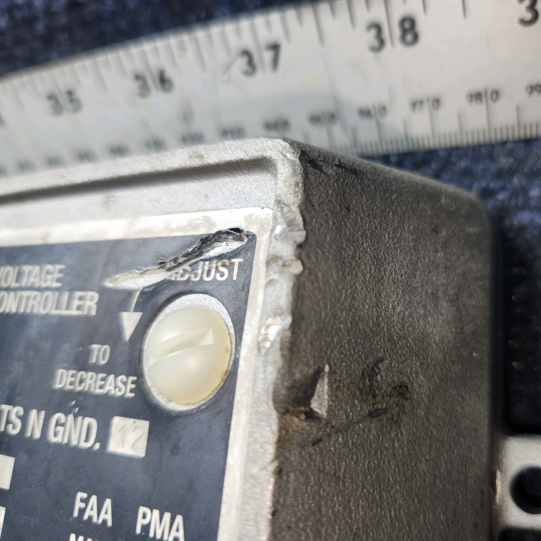 Used aircraft parts for sale, J12M20SP, test test Skytronics Cessna 172 Alternator Voltage Controller 12V