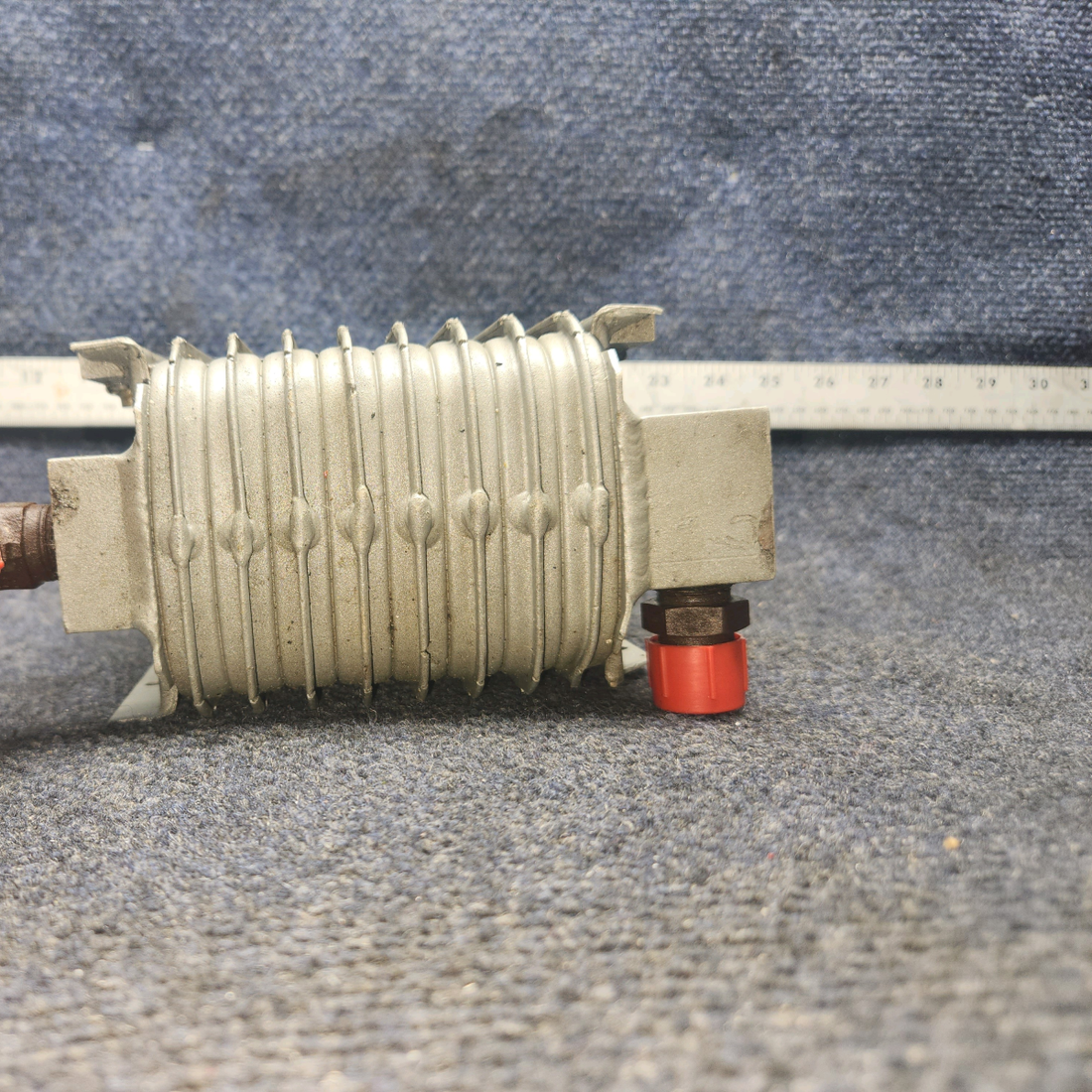 Used aircraft parts for sale, 8432S Beechcraft A24R Oil Cooler Assy