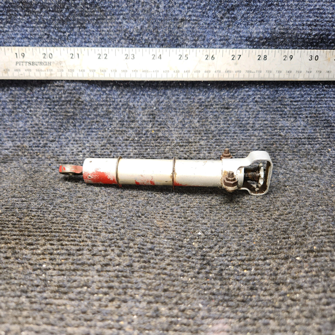 Used aircraft parts for sale, 0310293-2 Cessna C175 Elevator Tab Actuator Assembly