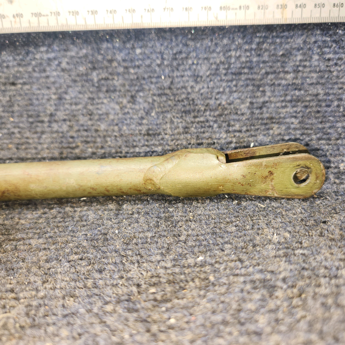 Used aircraft parts for sale, 0510161-12 Cessna 172F Elevator Tube To Bellcrank Forward