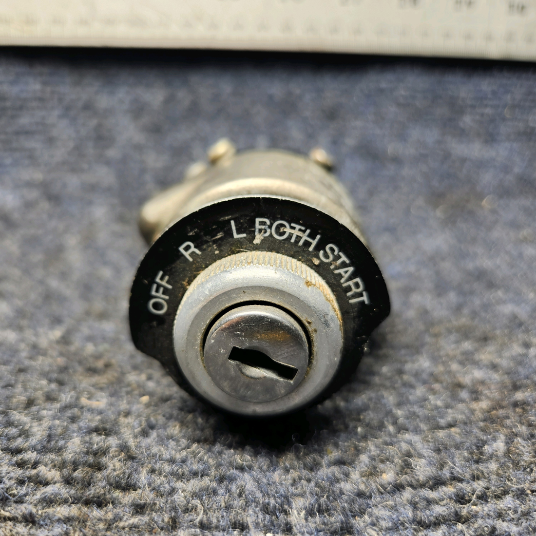 Used aircraft parts for sale, 10-357200-1 Continental Cessna 172RG Ignition Switch.