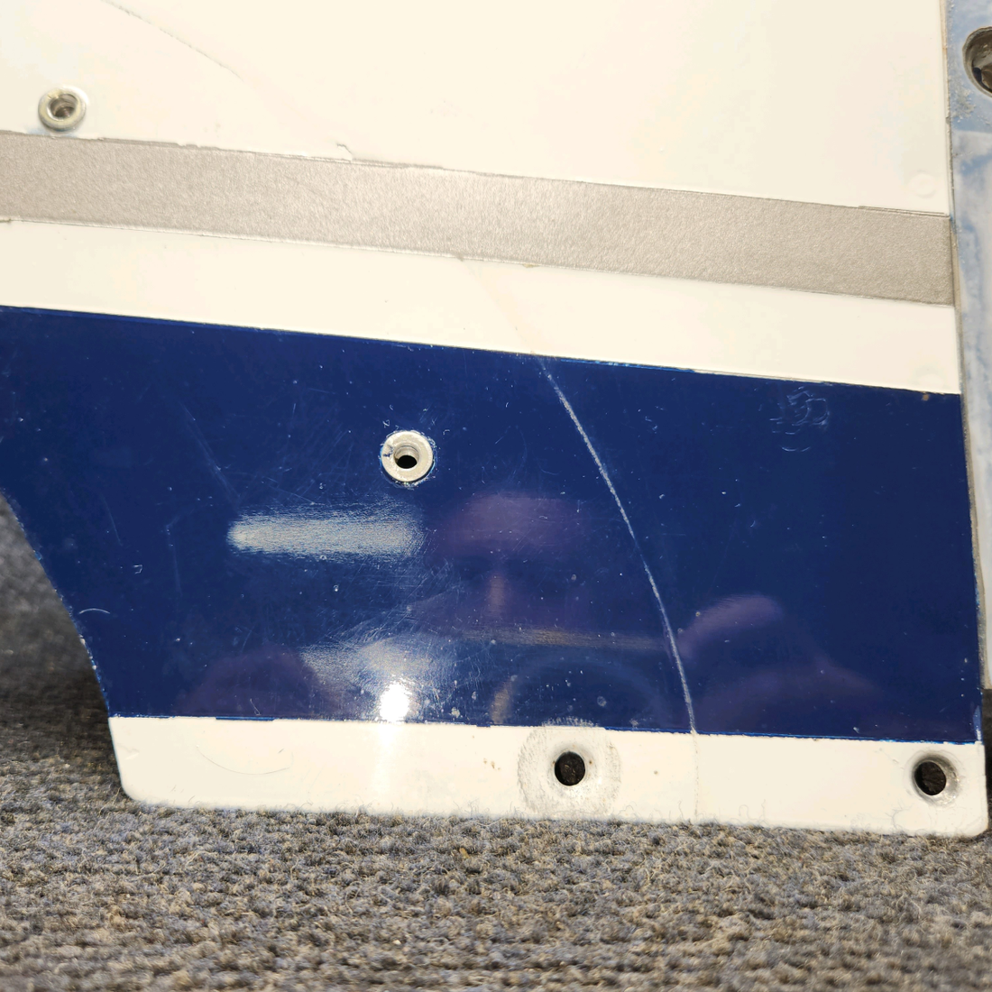 Used aircraft parts for sale, 96-910011-179 BEECHCRAFT 95-55B Engine Nacelle Cowl Door Skin – RH (Left-Hand Engine)