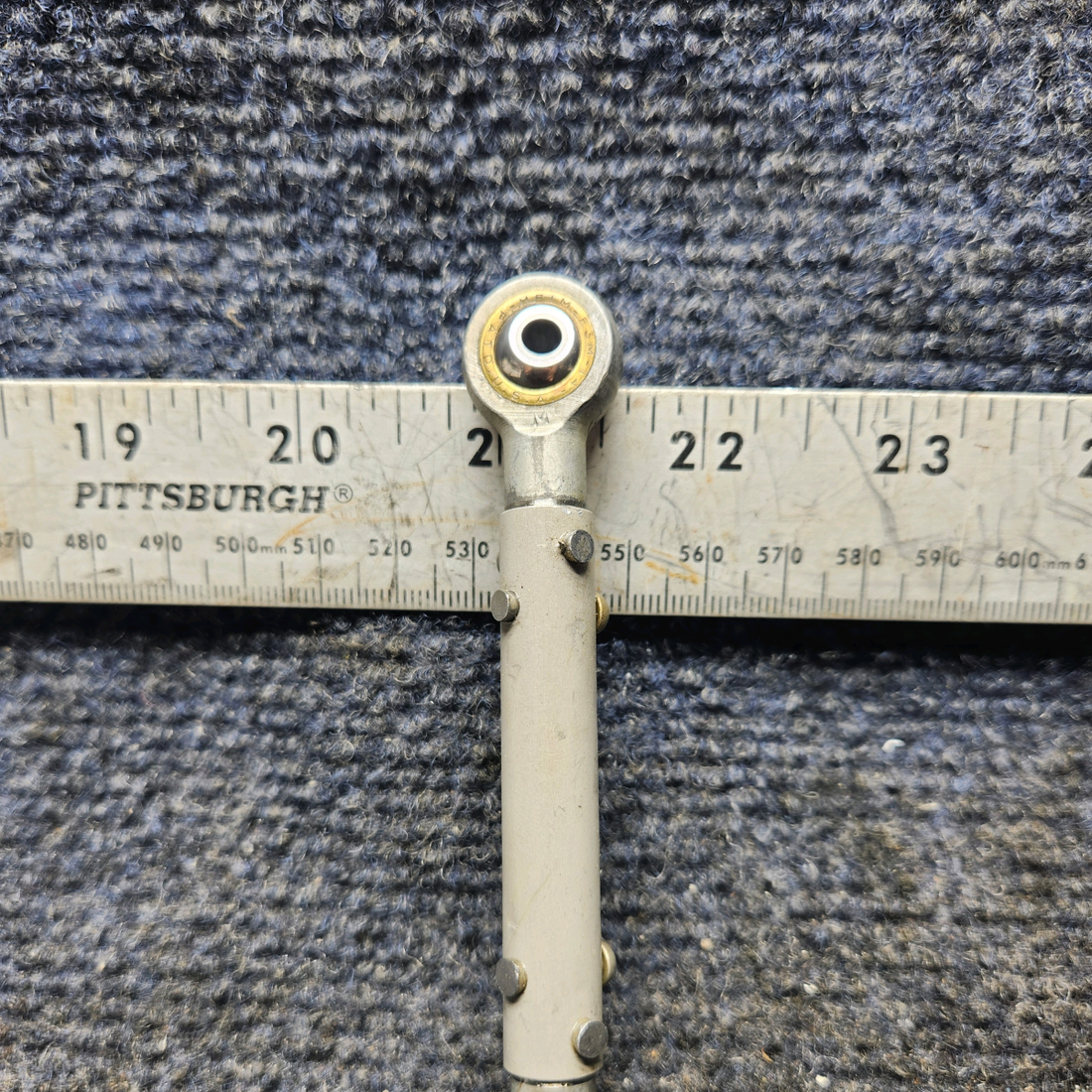 Used aircraft parts for sale, 95-524018-33 Beechcraft 35-33 Tube Rudder Pedal Push Rod