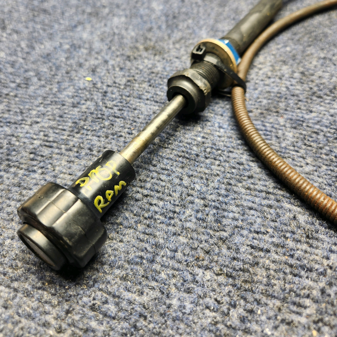 Used aircraft parts for sale, 9862067-11 CESSNA C172RG PROPELLER CONTROL CABLE (L: 57-3/4")