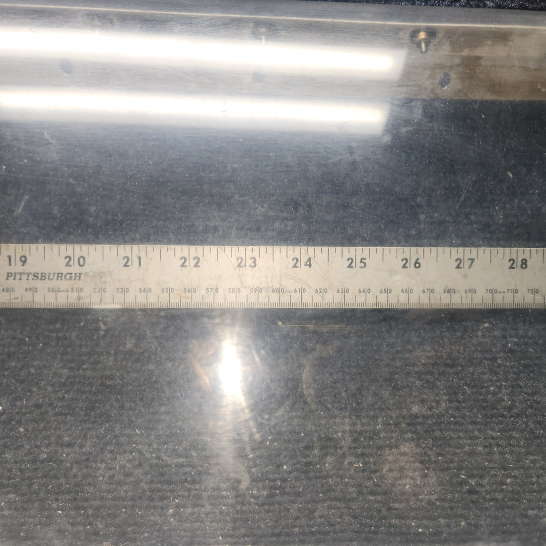 Used aircraft parts for sale, 169-110000-247 Beechcraft C23 SUNDOWNER Landing Light window LH / RH