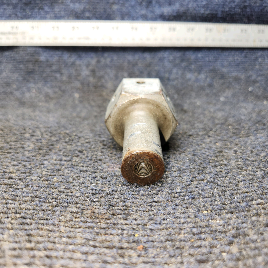 Used aircraft parts for sale, 0441130-1 Cessna 172 Main Gear Wheel Pant Axle Nut Length: 3"