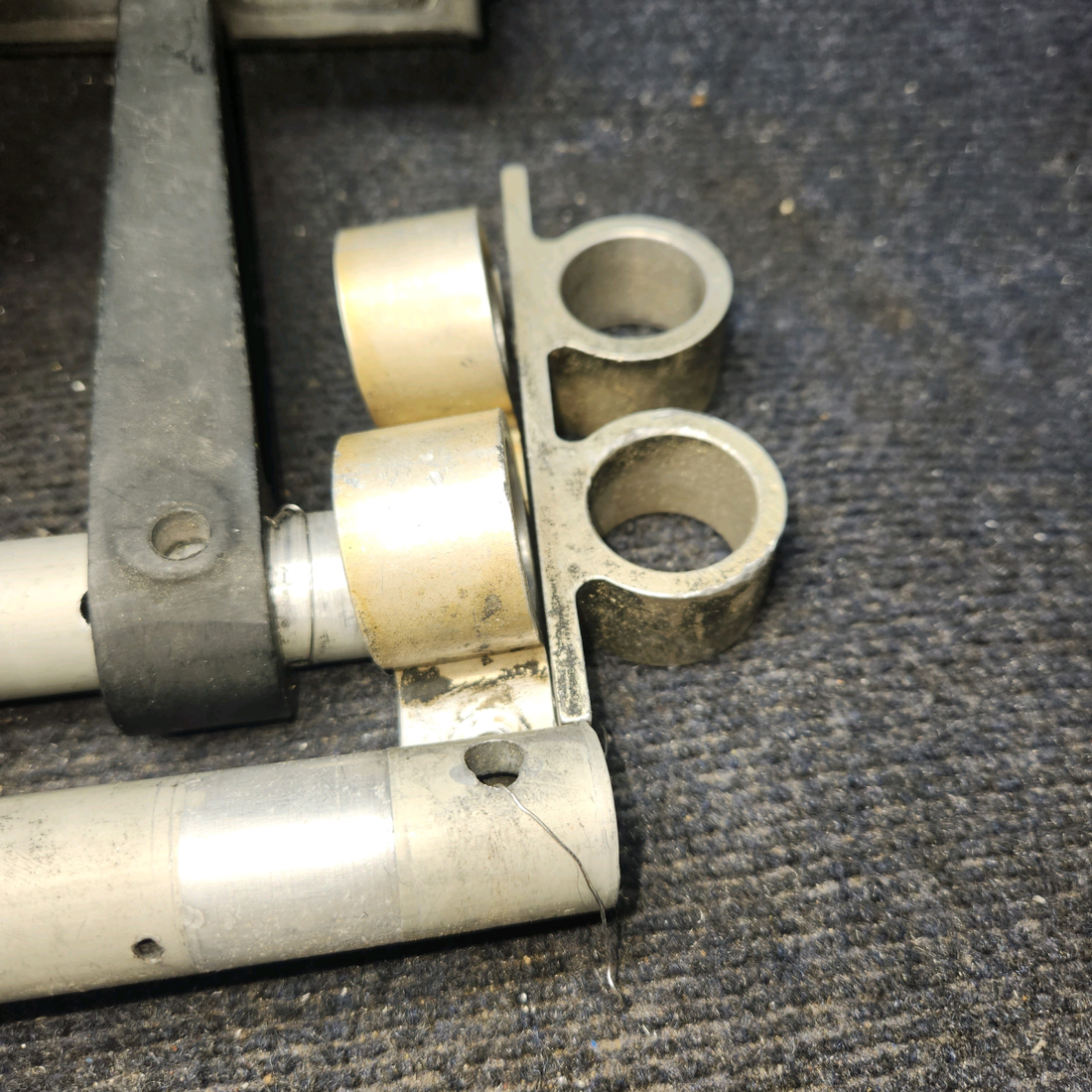 Used aircraft parts for sale, 169-524013-1 Beechcraft C23 SUNDOWNER Rudder Pedal Installation Assy