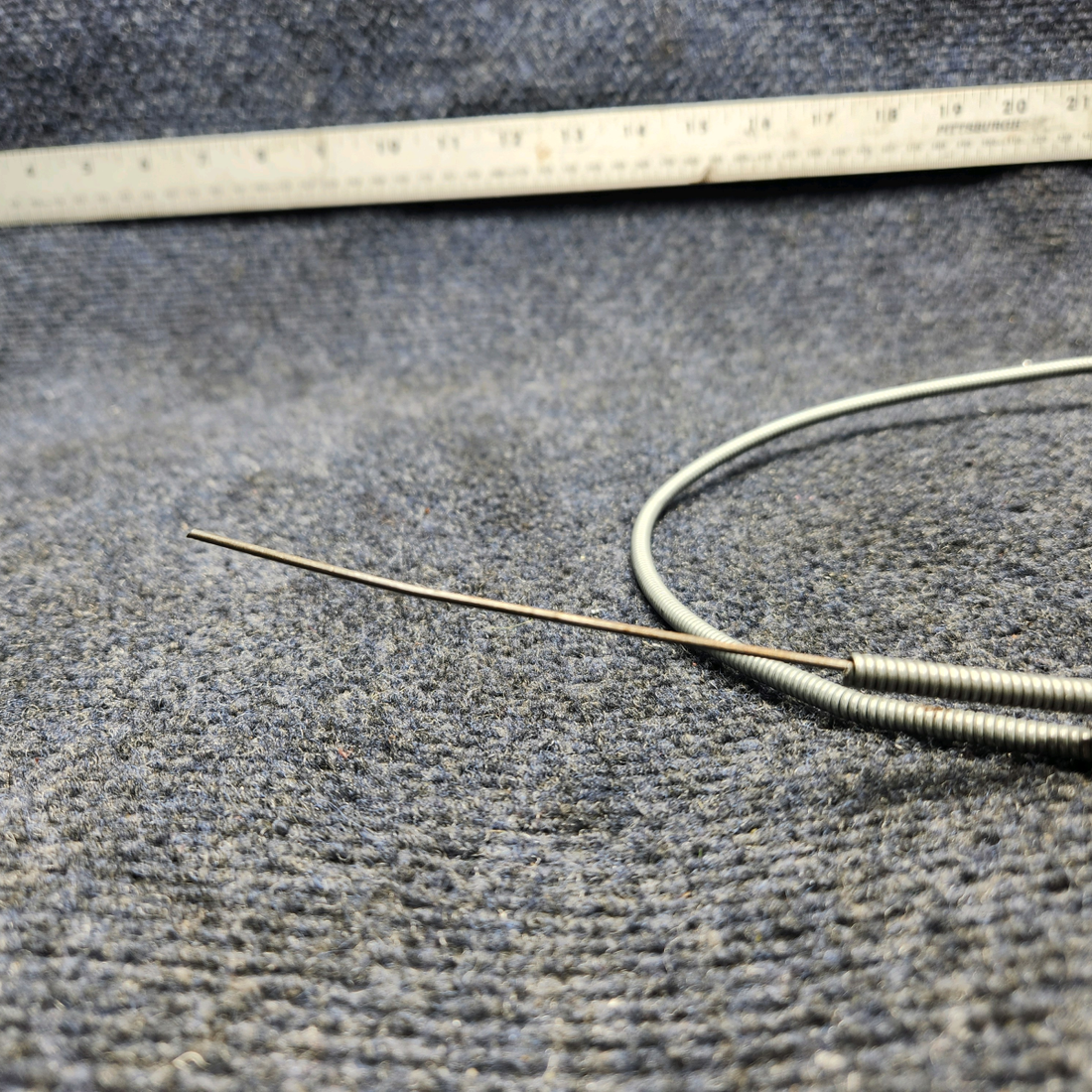 Used aircraft parts for sale, MCS1230-17 CESSNA 172K CABIN  HEAT CONTROL CABLE (L: 40")