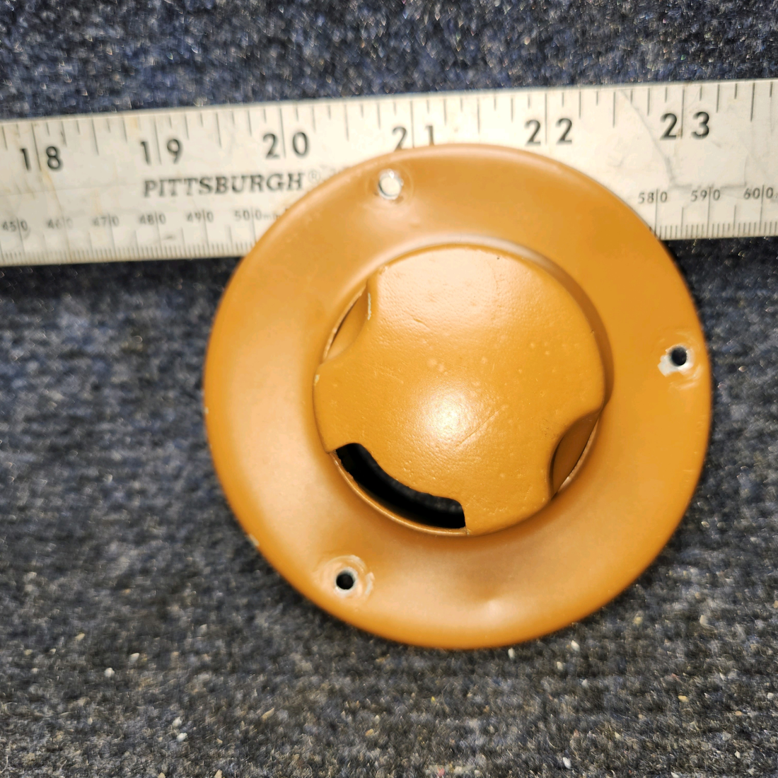 Used aircraft parts for sale, 21154-002 / 21156-000 PIPER PA-24-250 Cabin Air Ventilator Assembly W/ Plate