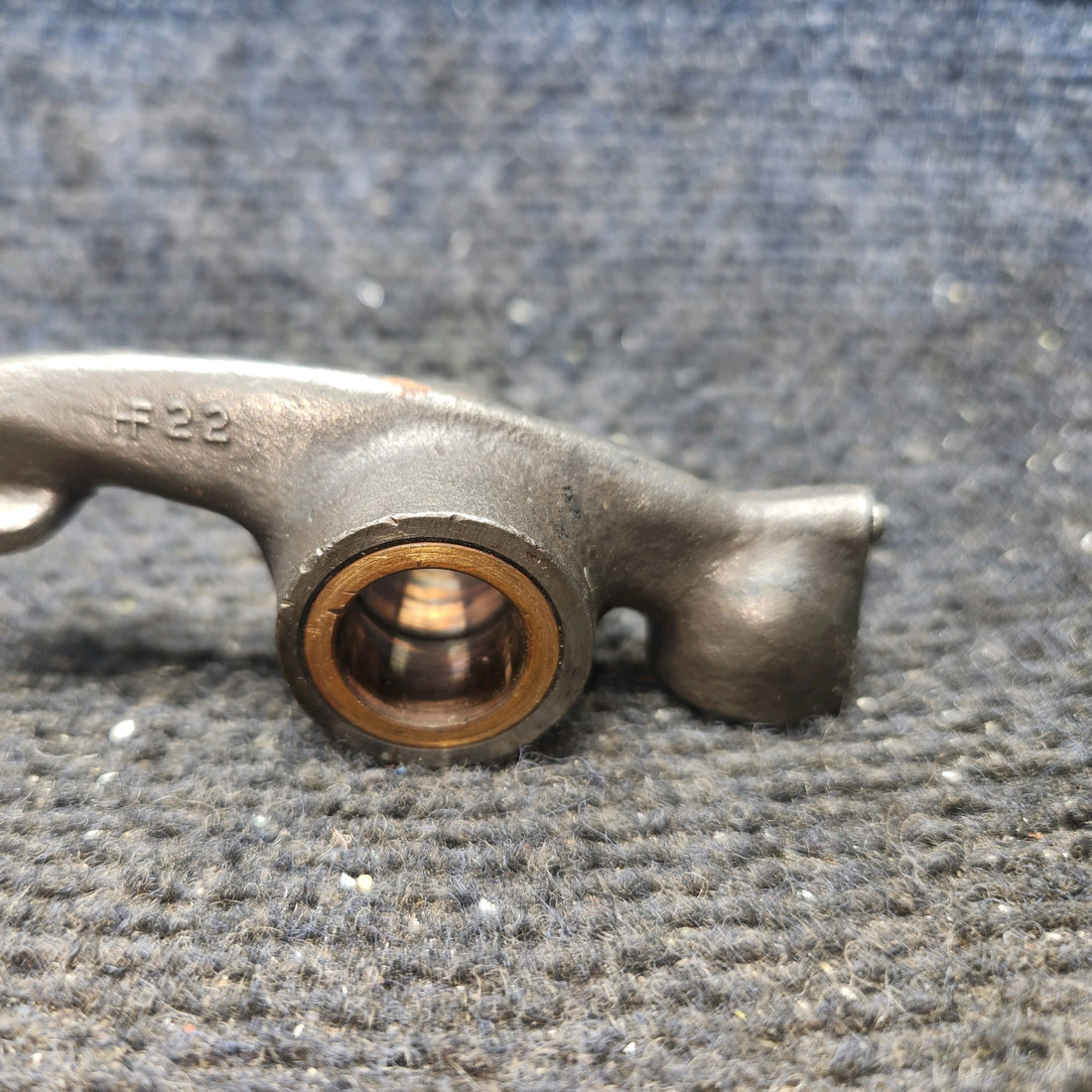 Used aircraft parts for sale, 639615 Continental GO-300 Cessna C175 Exhaust Rocker Arm