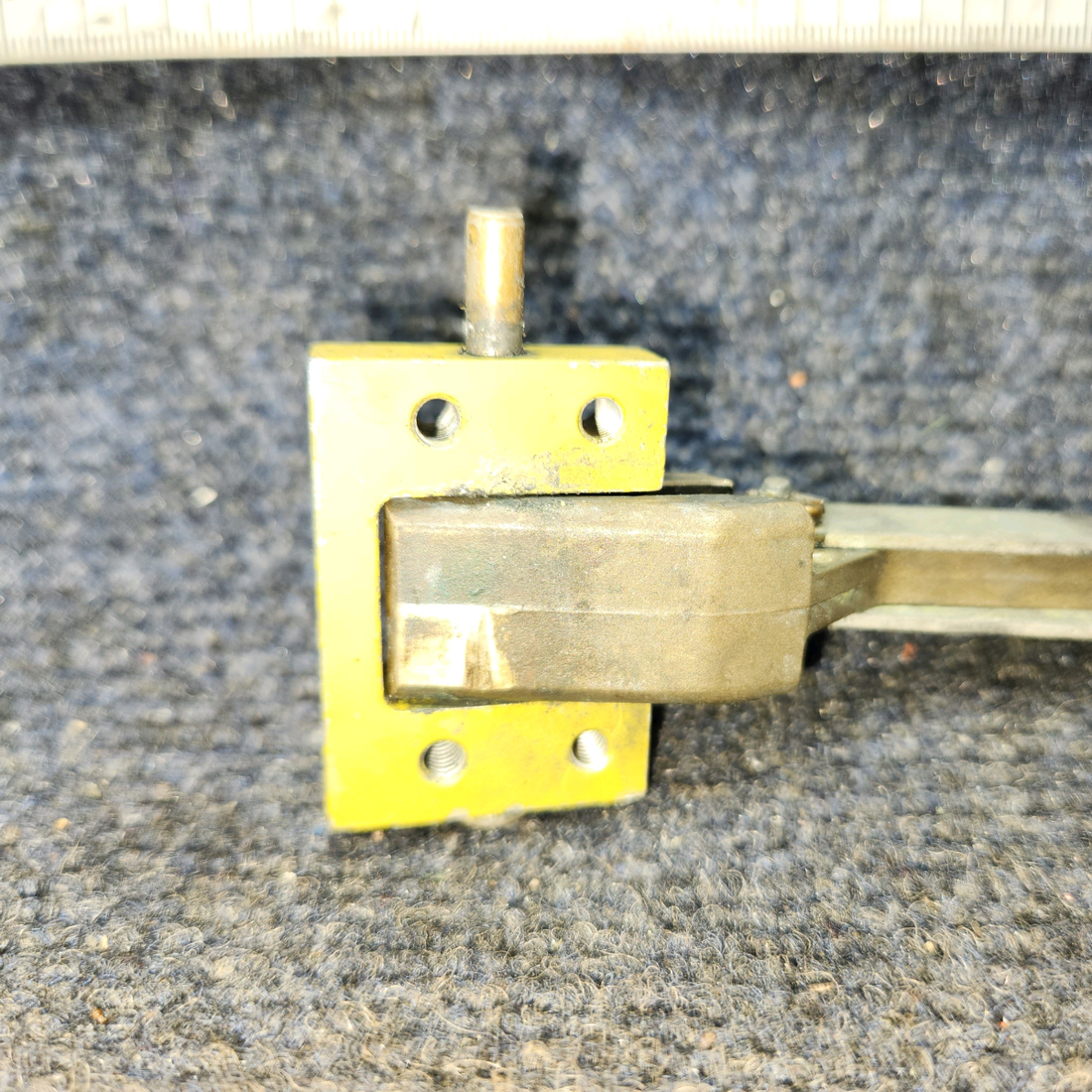 Used aircraft parts for sale, 35-400414 BEECHCRAFT 95-55B Cabin Door Latch Bolt Guide