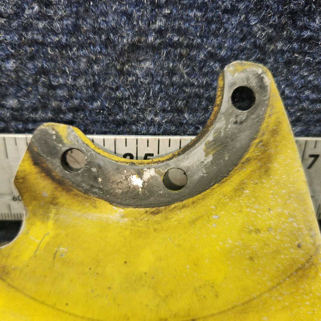 Used aircraft parts for sale, 63370-004 Piper PA28-140 Main Gear Wheel Fairing Bracket Assembly RH