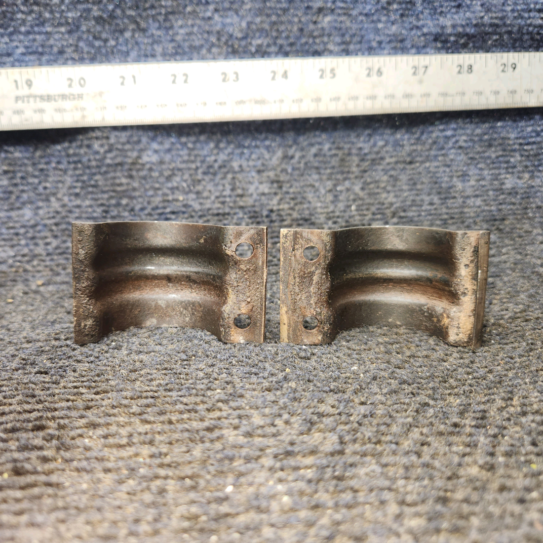 Used aircraft parts for sale, 0550176-50 Cessna 172E Exhaust Clamp Assy