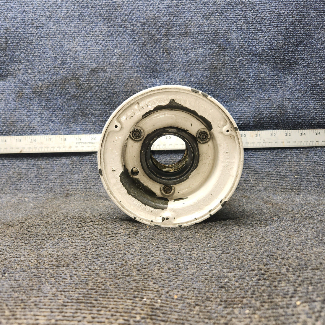 Used aircraft parts for sale, 9532926 GoodYear Cessna 172E Nose Wheel Assembly 5.00-5