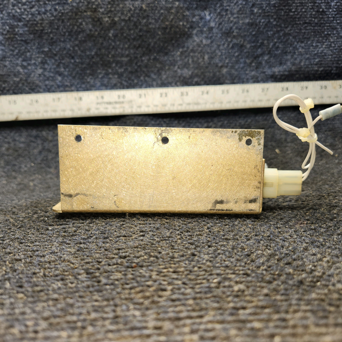 Used aircraft parts for sale, ACF328 Sandia Aerospace ACF 328 Piper PA28 Avionics Colling Fan with Connector  28 Volts