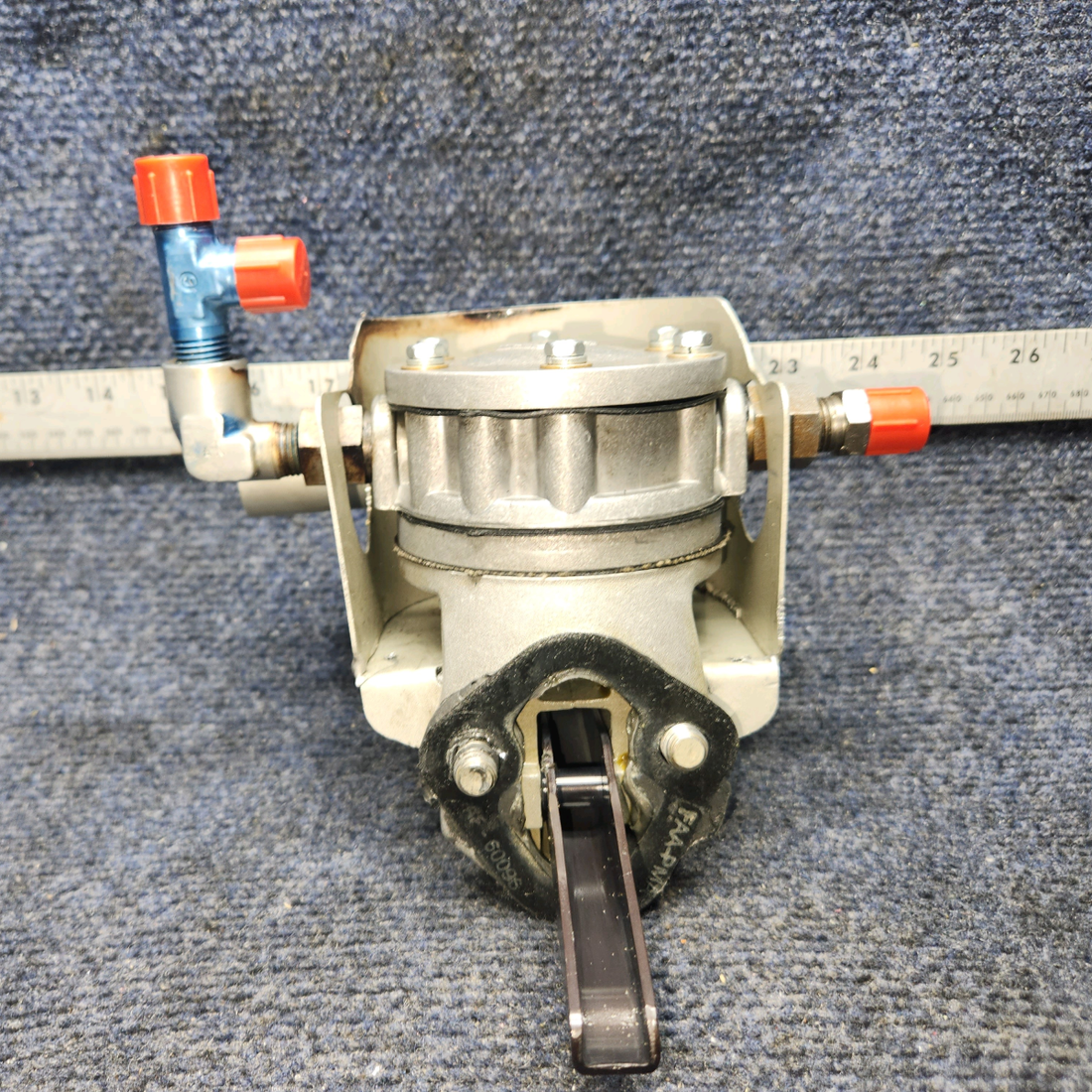 Used aircraft parts for sale, LW-15472 , 25006-00 Lycoming O-540 PIPER PA-24-250 Fuel Pump with Baffle Assy.