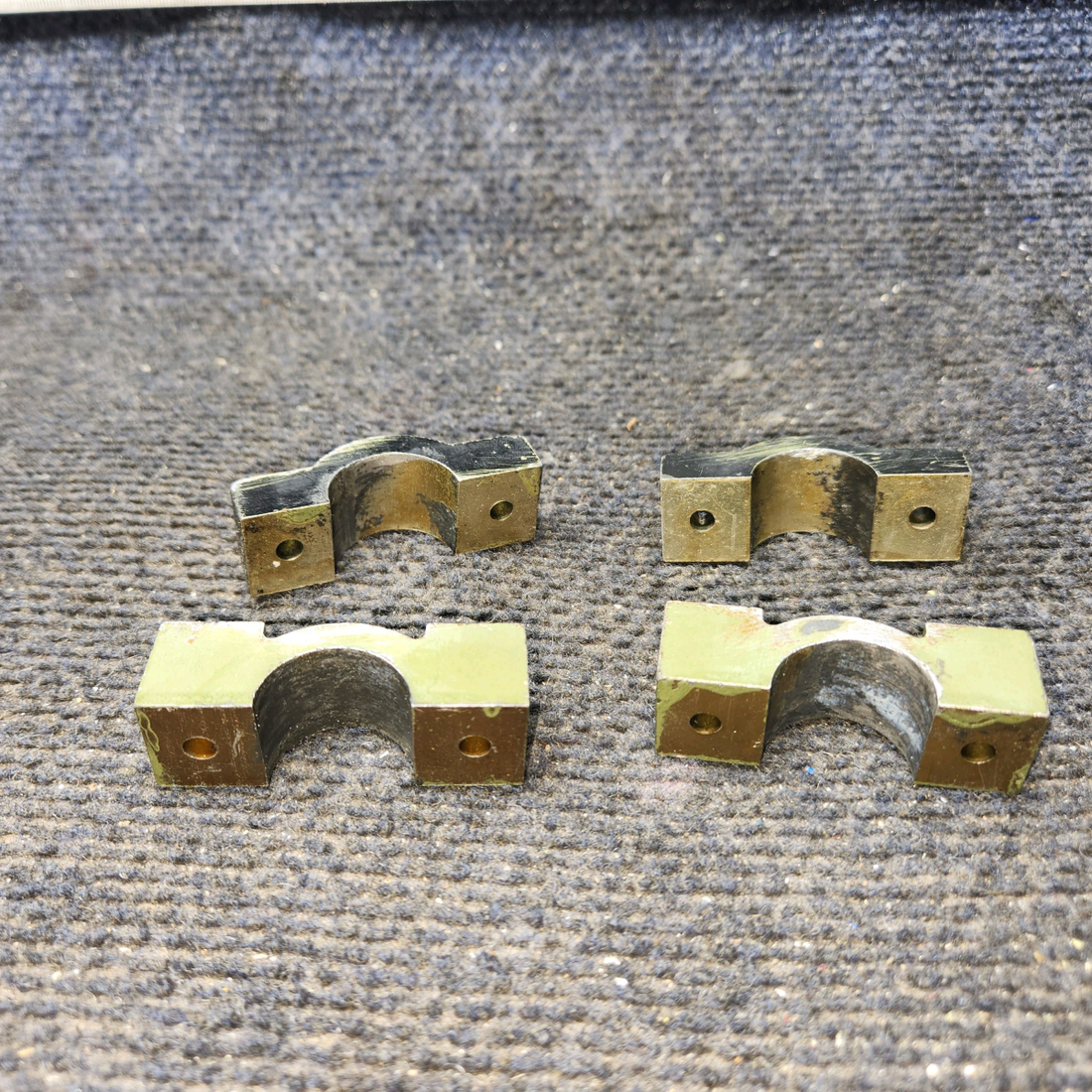 Used aircraft parts for sale, S1674-1 Cessna 172E Rudder Pedal Bearing Set of 2