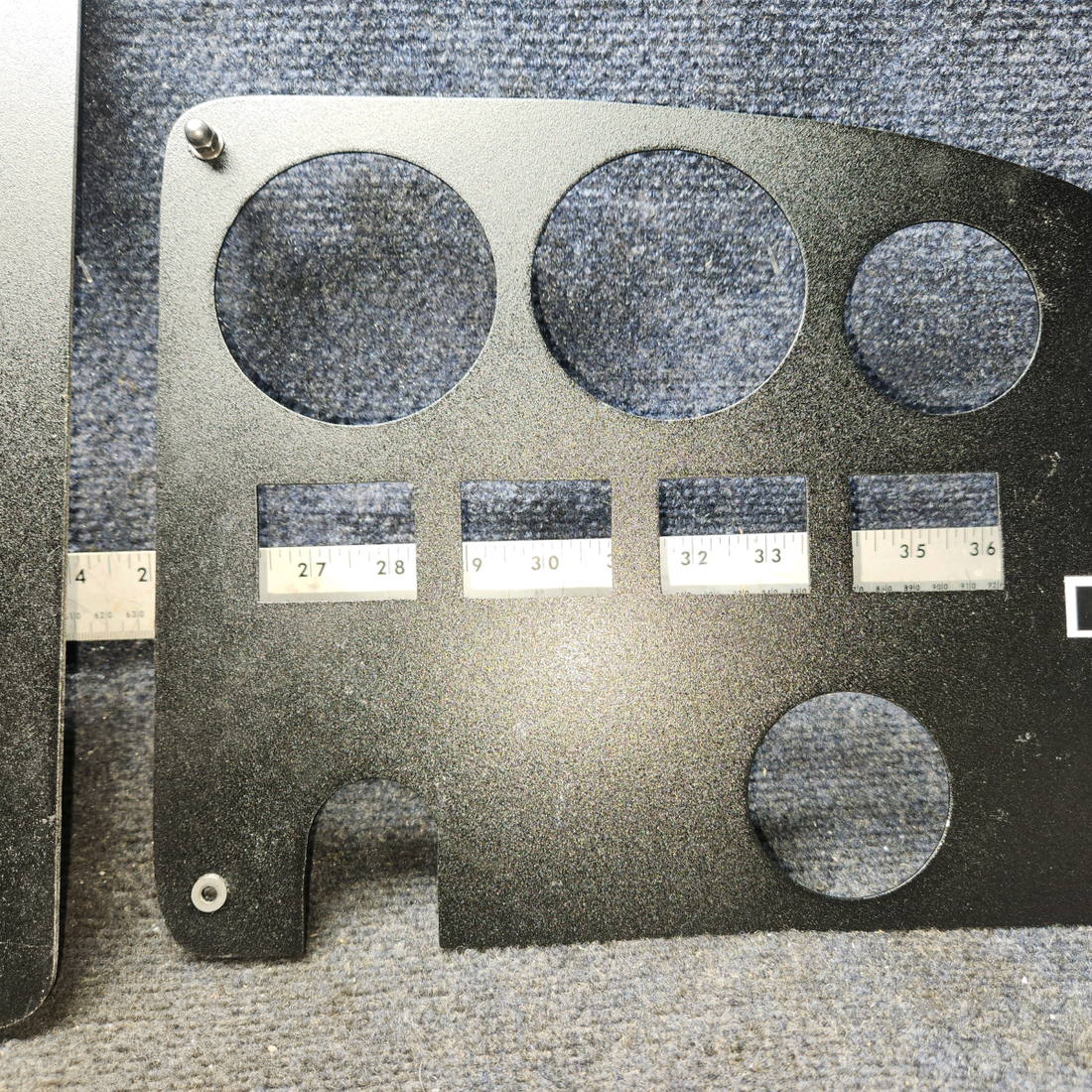 Used aircraft parts for sale, 0513316-3 Cessna 172E Instrument Shock Panel Cover
