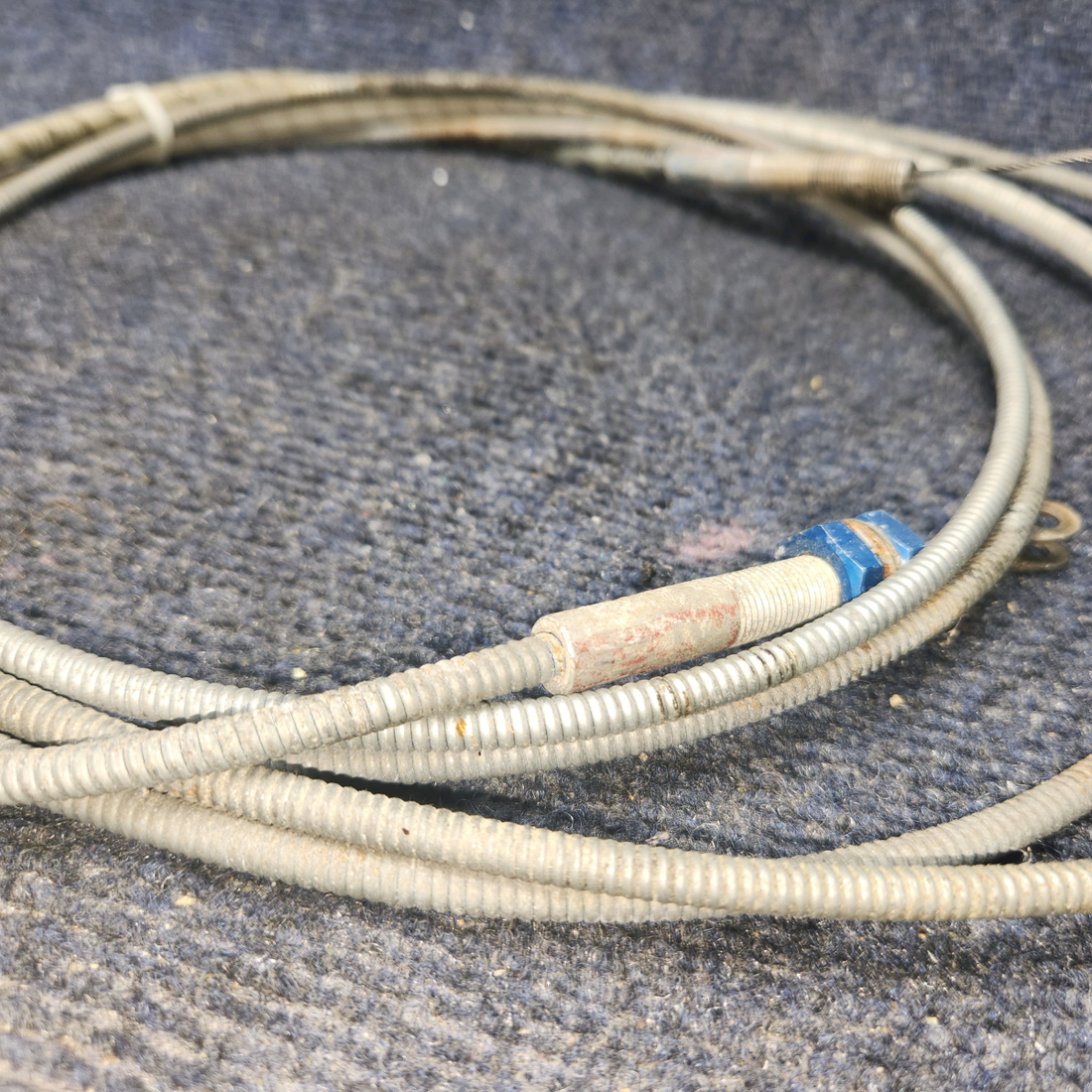 Used aircraft parts for sale, 9864054-1 Cessna Flap Position Indicator Cable 147"