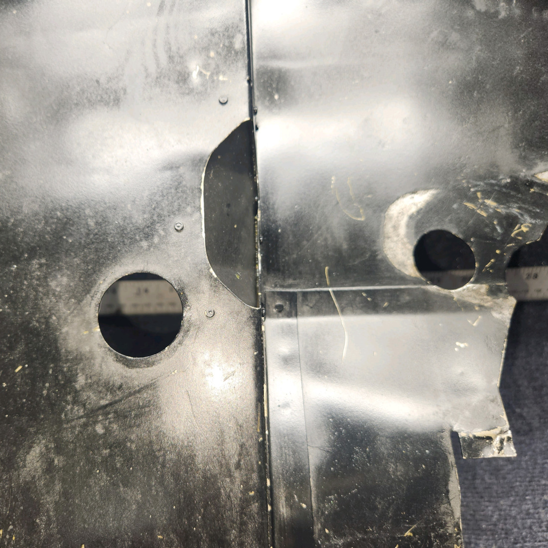 Used aircraft parts for sale, 0555207-1 CESSNA 172K BAFFLE ASSEMBLY, REAR LH